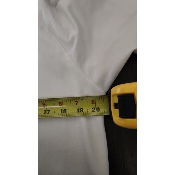 The Drop Amazon Ecru Sweater DRESS Side Slit Vanilla Size Medium Relaxed Casual - Picture 4 of 13